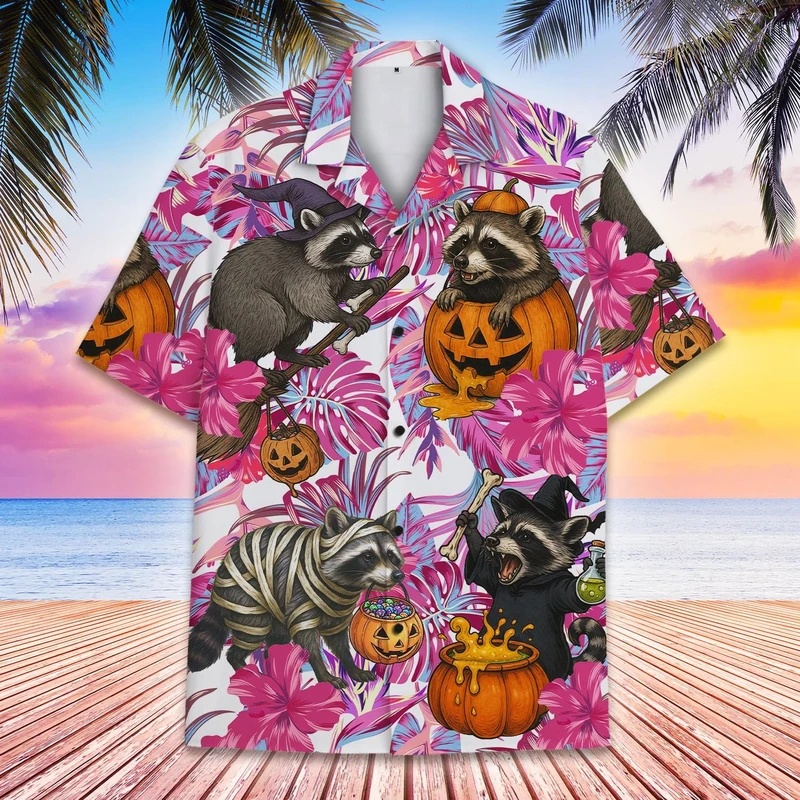 Camisa Masculina de Verão com  - Vintage Hawaiian Floral Shirt avaliação e preço
